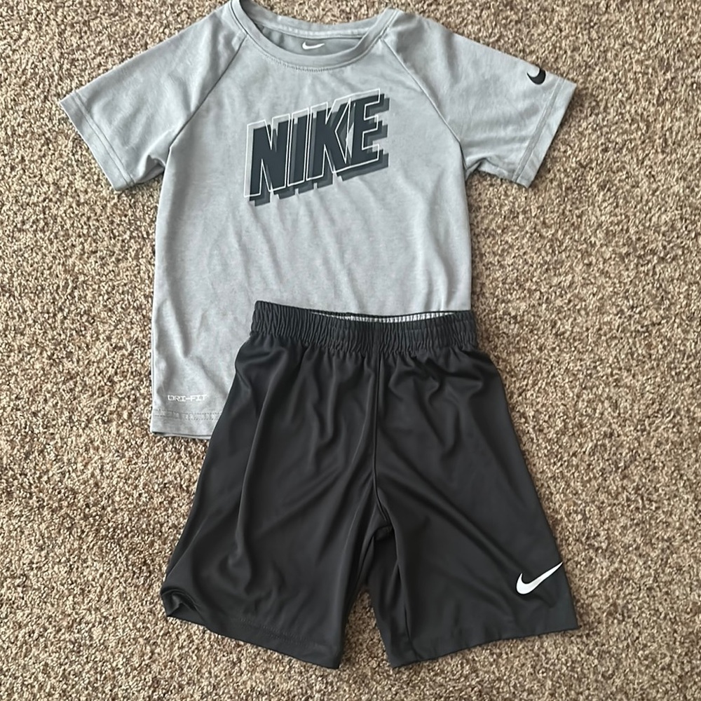 Nike Gray Kids' Activewear Set